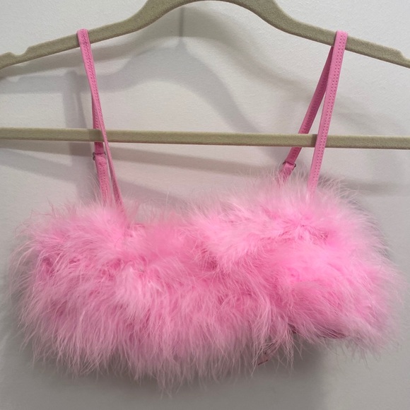 Dolls Kill Tops - Sugar Thrillz Fluffy/Furry Top